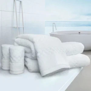 Bath Sheet / Pool Towel – White Oxford Viceroy Towel