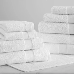 Bath Towel – 90/10 Cotton‑Poly Blend – 1Concier